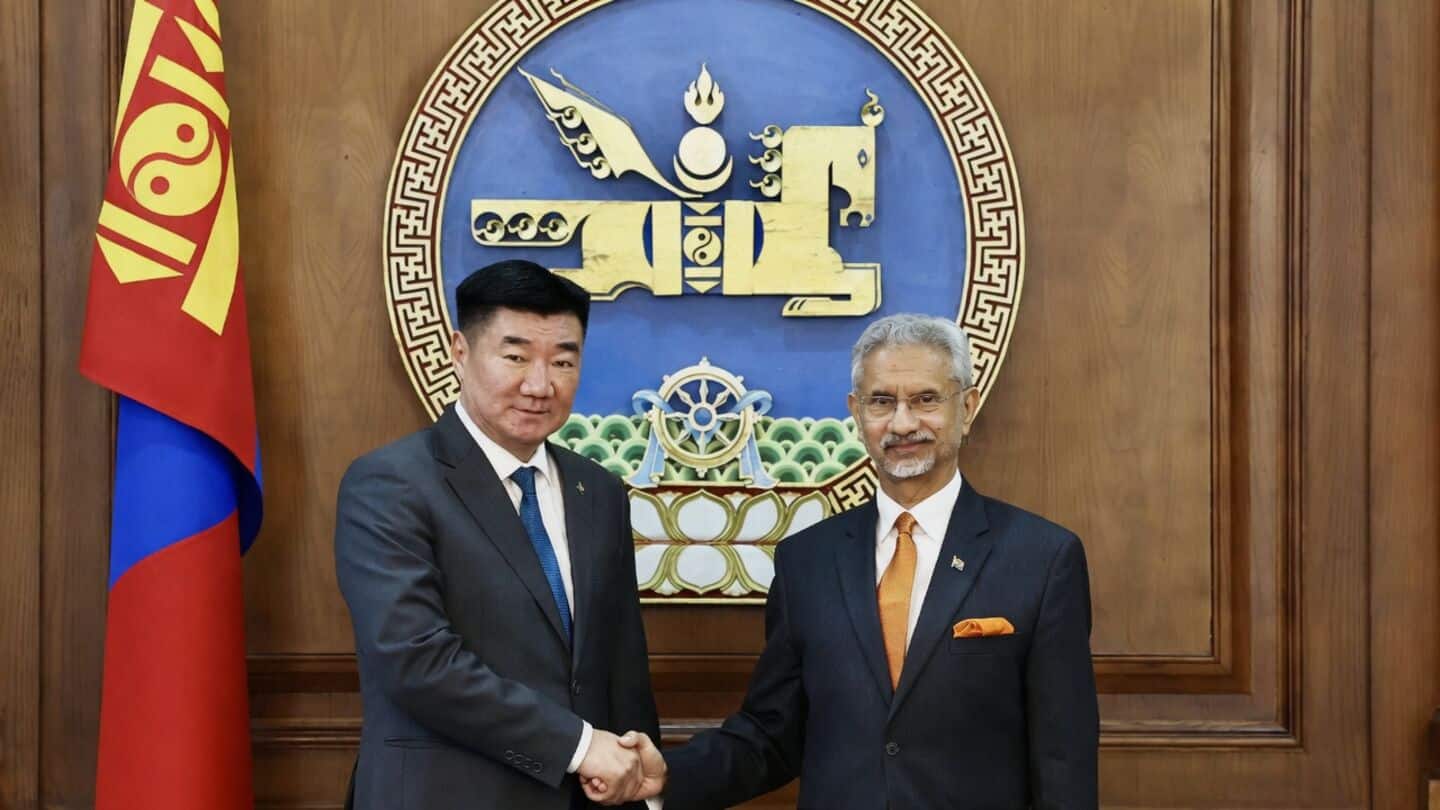 India's EAM S Jaishankar concludes Mongolia visit seeking cooperation