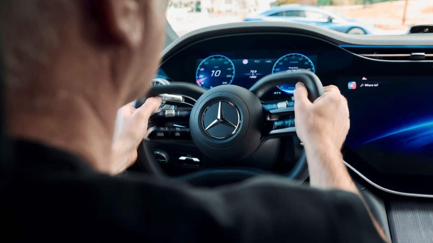 Mercedes-Benz to offer steer by wire on refreshed EQS sedan