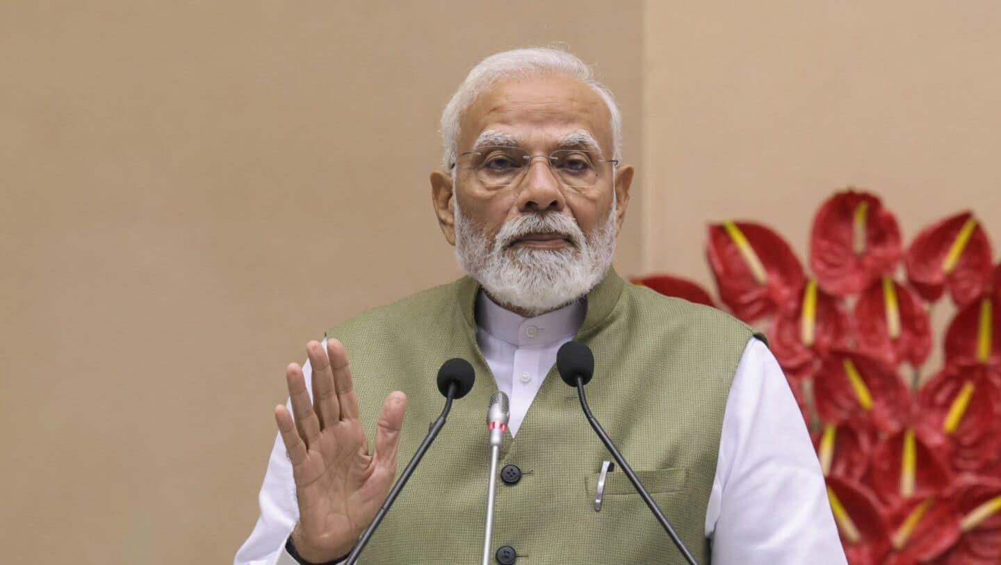 Narendra Modi doubles down on climate action at global conference