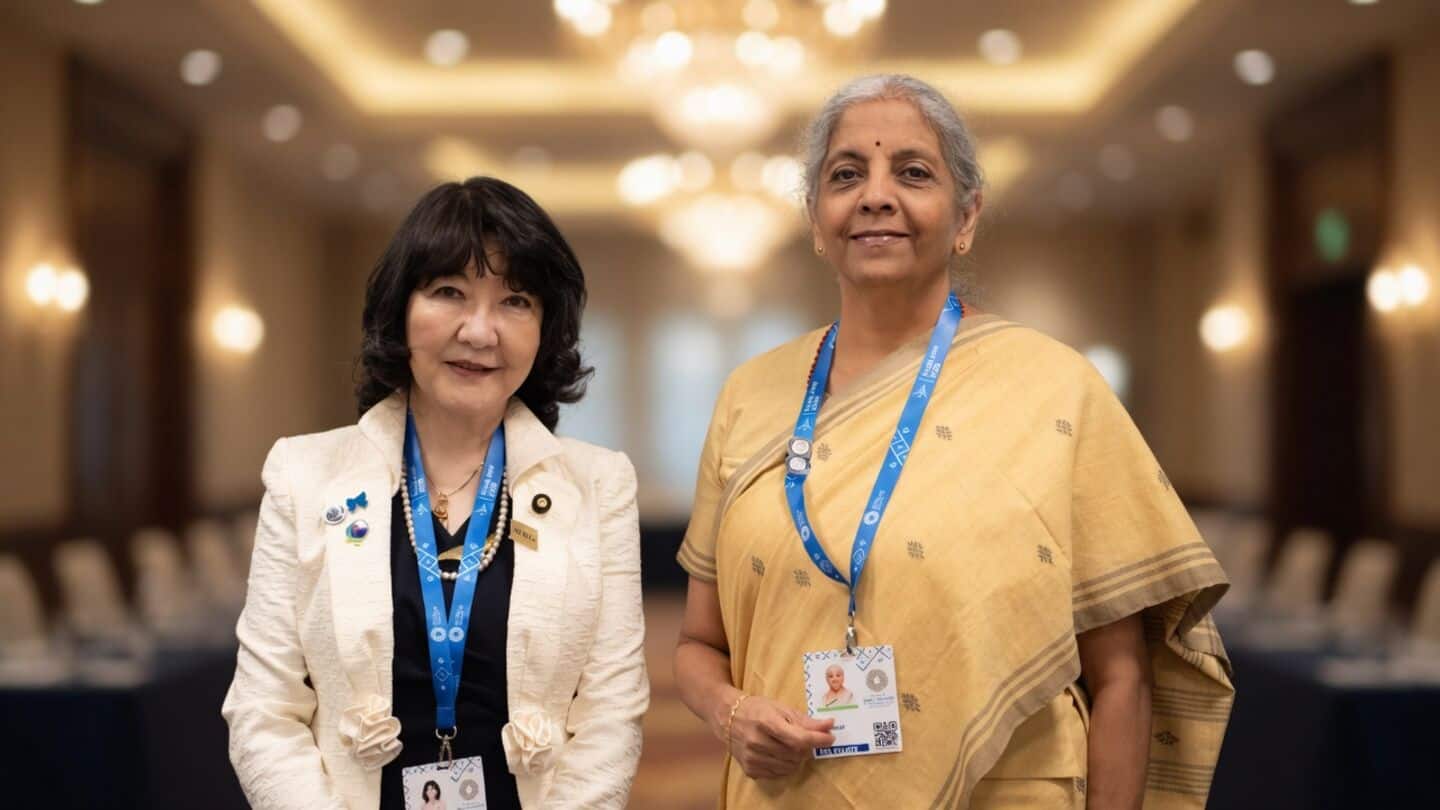 Sitharaman and Katayama meet in Bangkok on ¥10 trillion plan