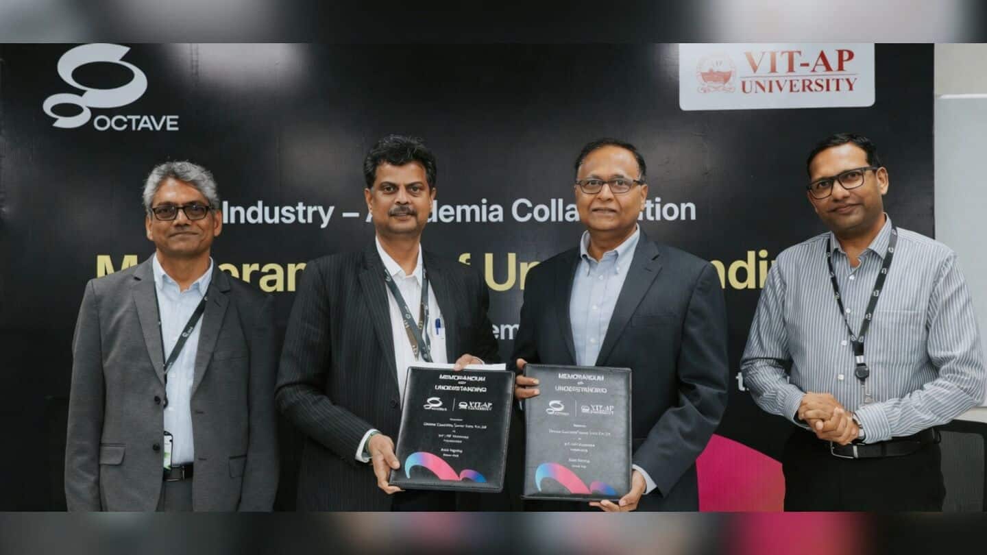 VIT-AP University inks 2 year Octave deal boosting AI education