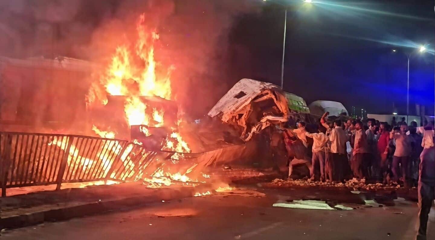 Rajasthan: One dead, another critical after highway collision