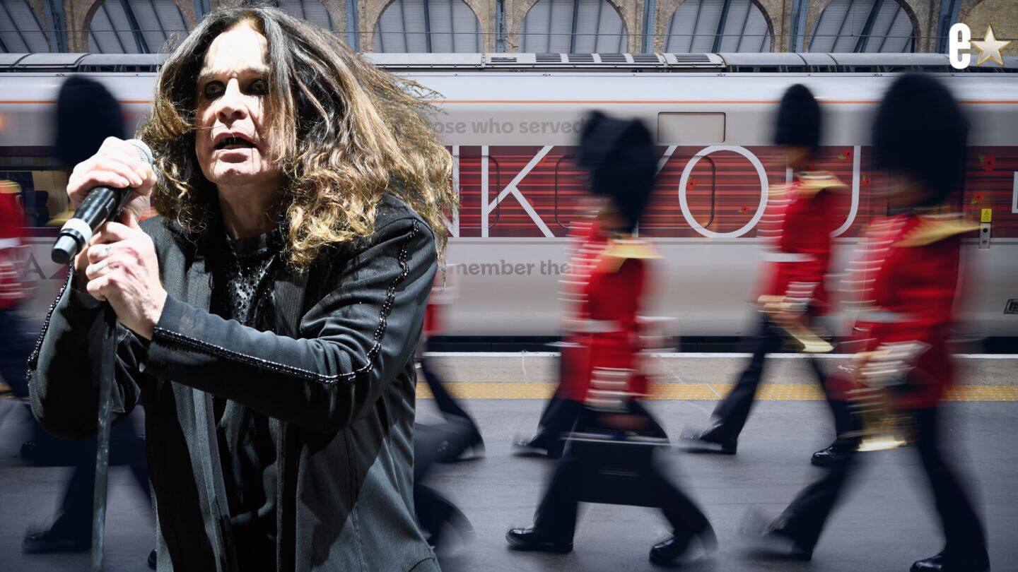 King's guard plays 'Paranoid' for late Black Sabbath frontman Osbourne