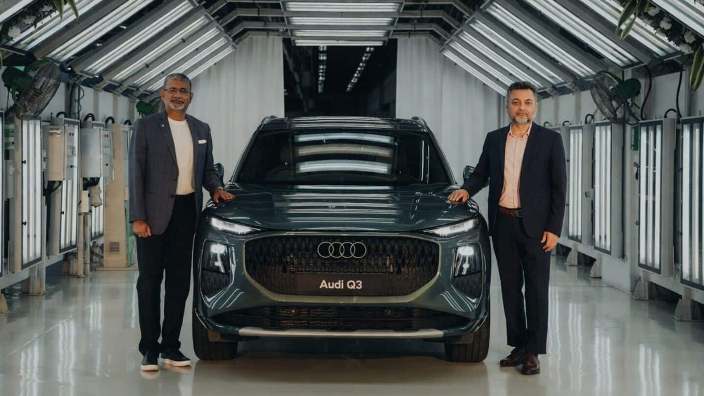 Audi starts local Q3 assembly at Skoda Volkswagen Chhatrapati Sambhajinagar