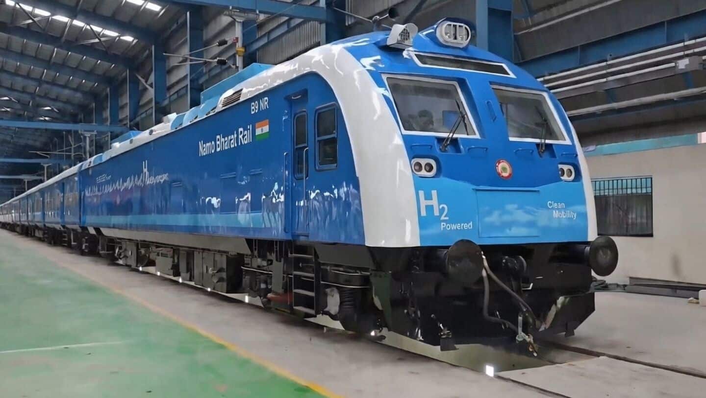 India's 1st hydrogen trainset completes successful trial run