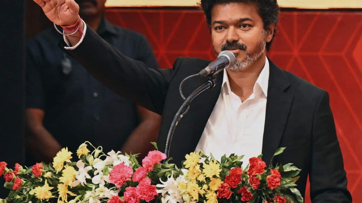 CM C Joseph Vijay administers state-level drug-free pledge in Chennai