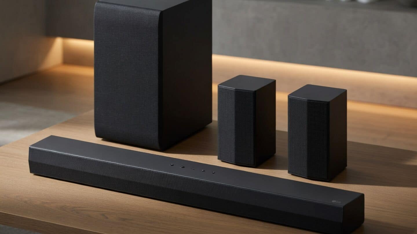 LG S40TR 4.1 home theater soundbar bundle is now $200