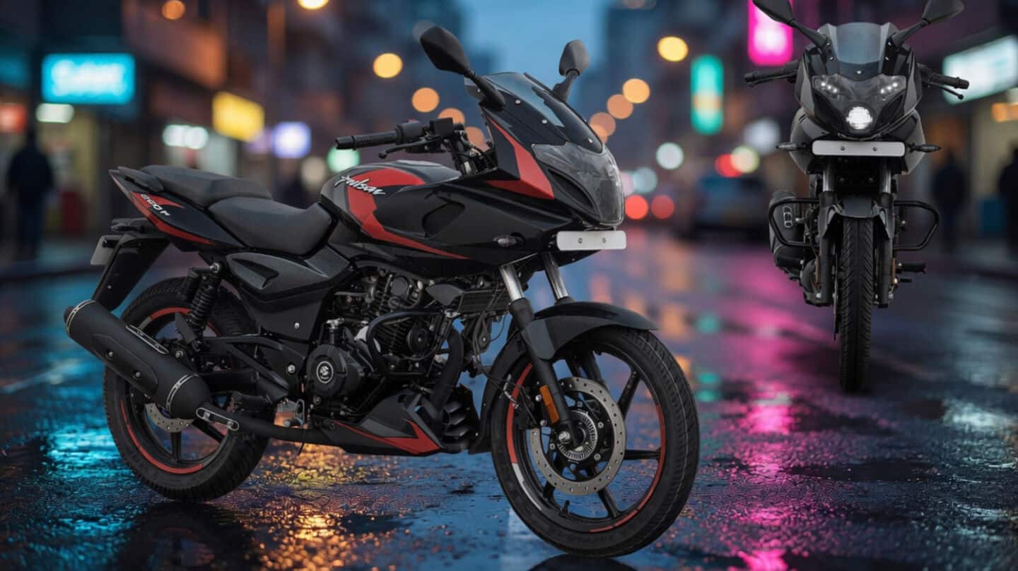 Bajaj updates Pulsar 220F with LED headlight, ₹1.36L ex-showroom Delhi