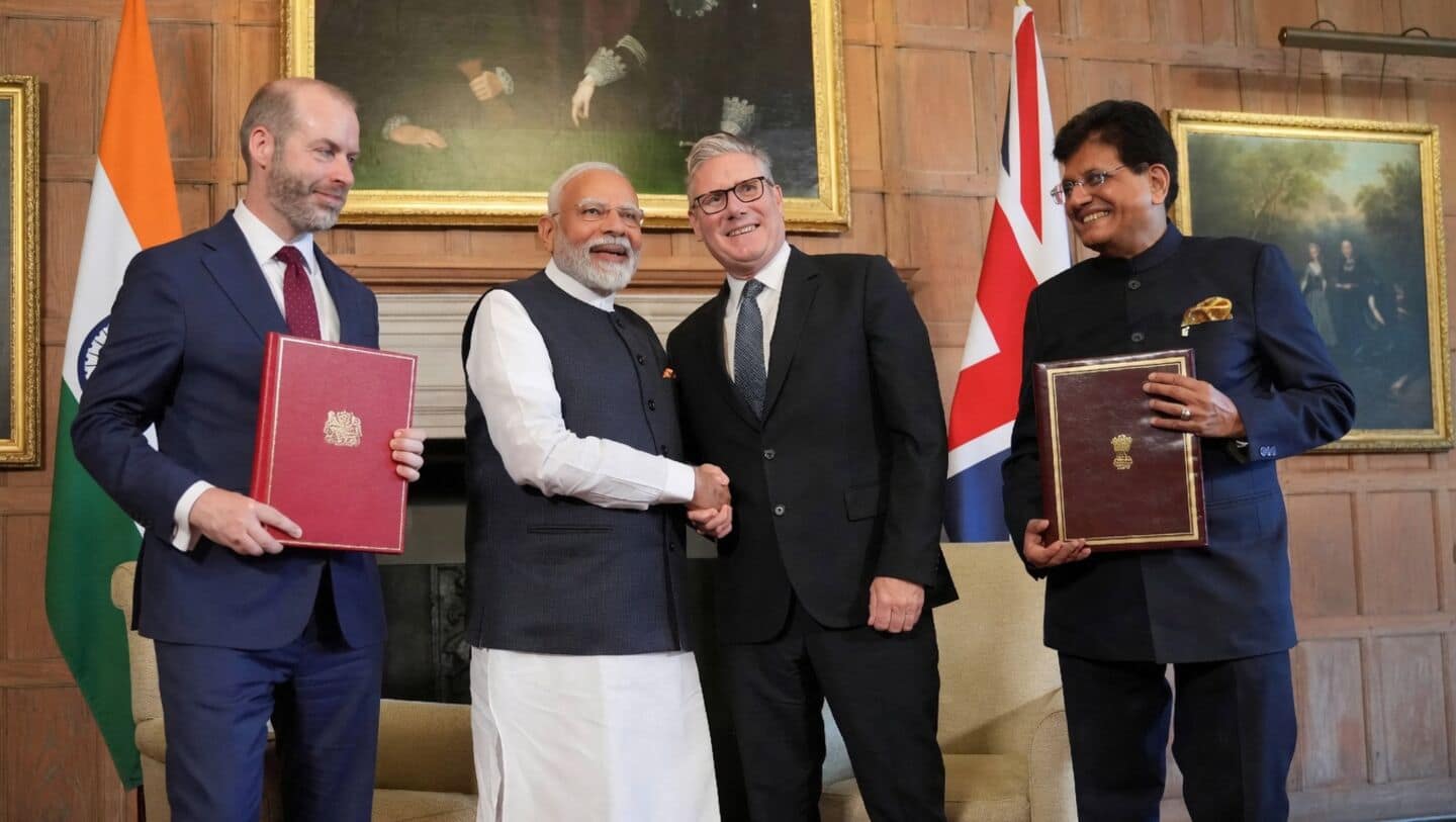 India and UK launch trade deal cutting most British tariffs