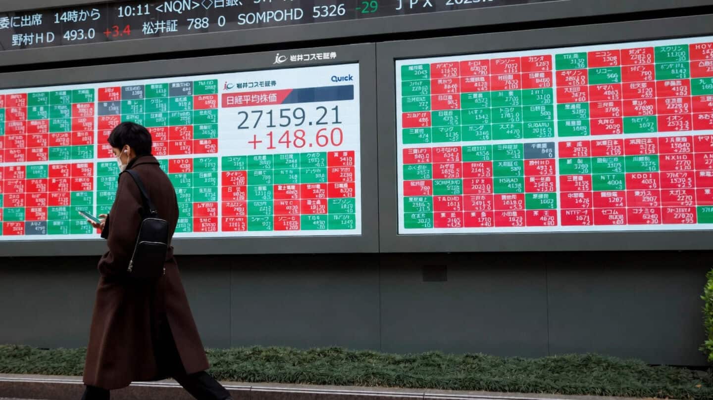 Nikkei falls 1.3% after weak Broadcom results yet up 34%