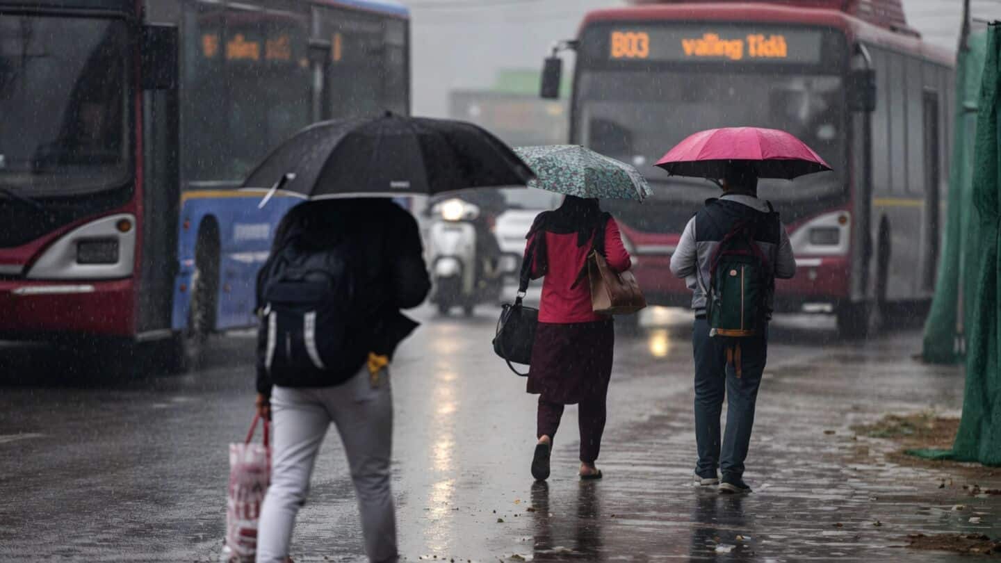 IMD warns of heavy rain across much of India today