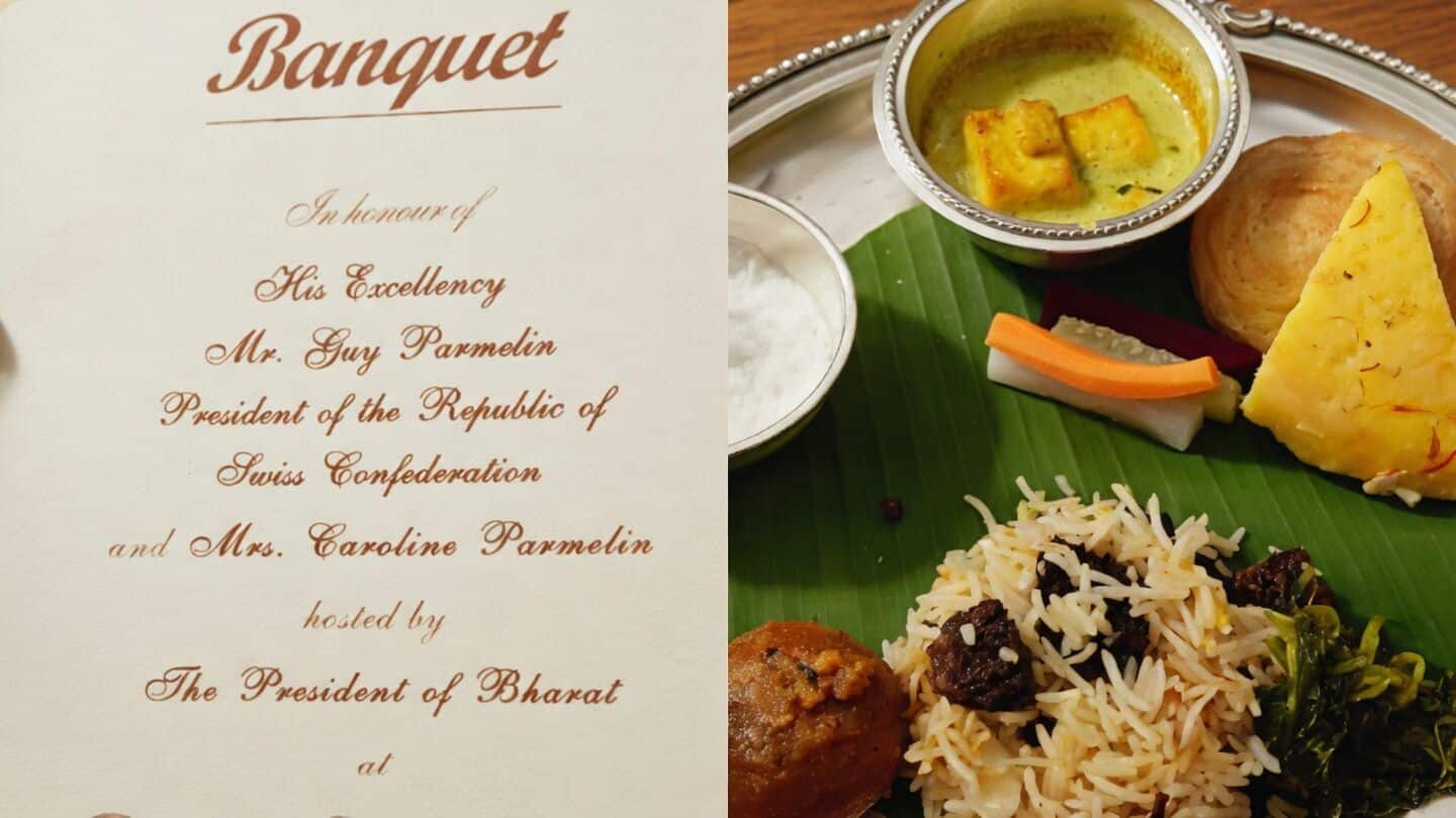 Rashtrapati Bhavan banquet honors Guy Parmelin, Jammu Kashmir Ladakh cuisine
