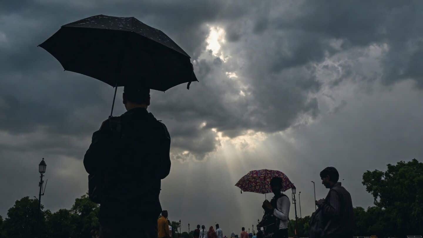 IMD forecasted showers as thunderstorms break Delhi-NCR dry spell