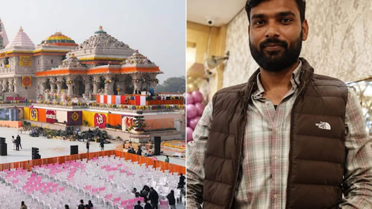 Avinash Shukla admits stealing Ayodhya temple donations for personal use