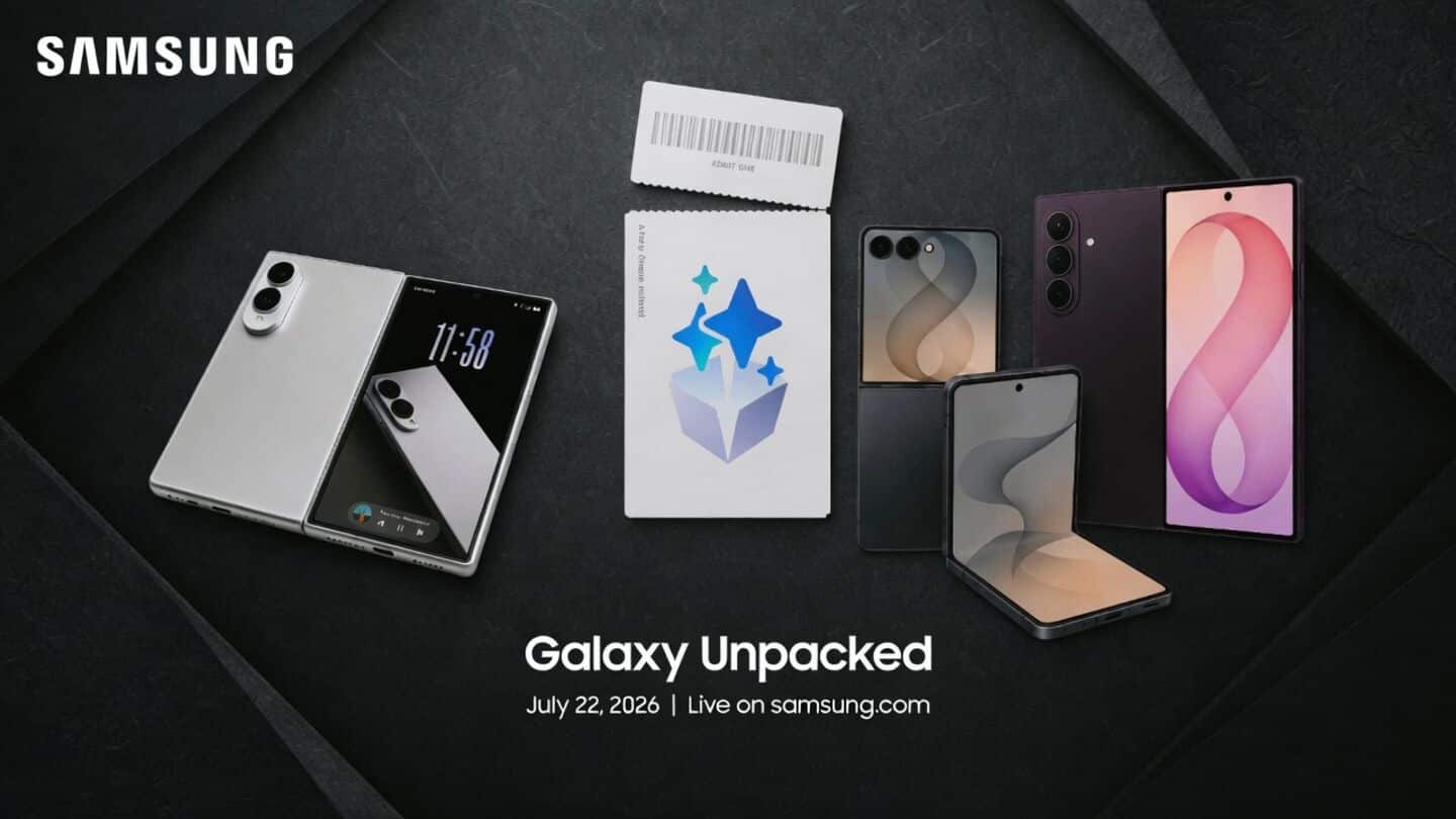 Samsung's Galaxy Unpacked in London July 22 rumored wider foldables