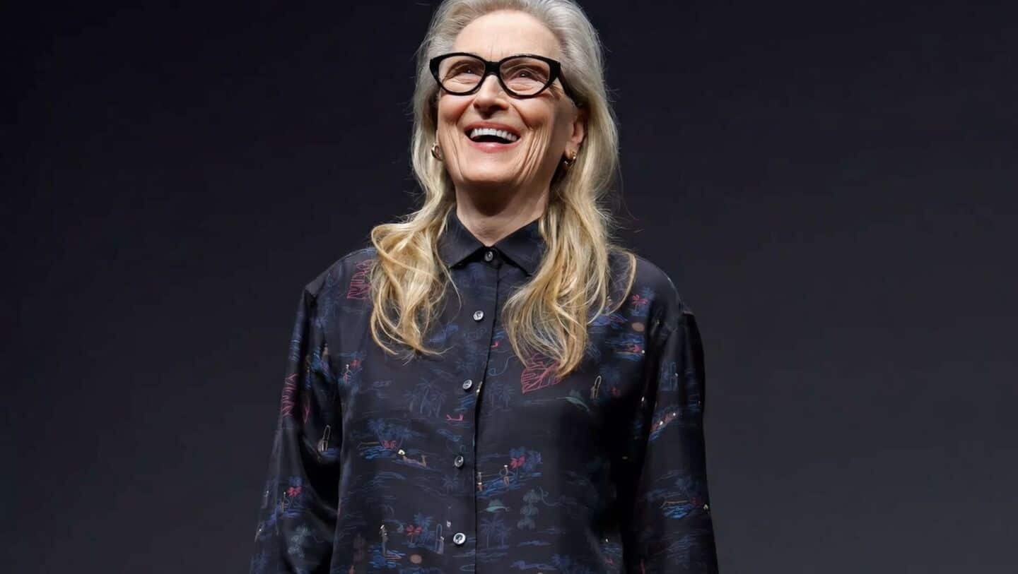 Streep says Trump's jacket was powerful visual in Vogue chat