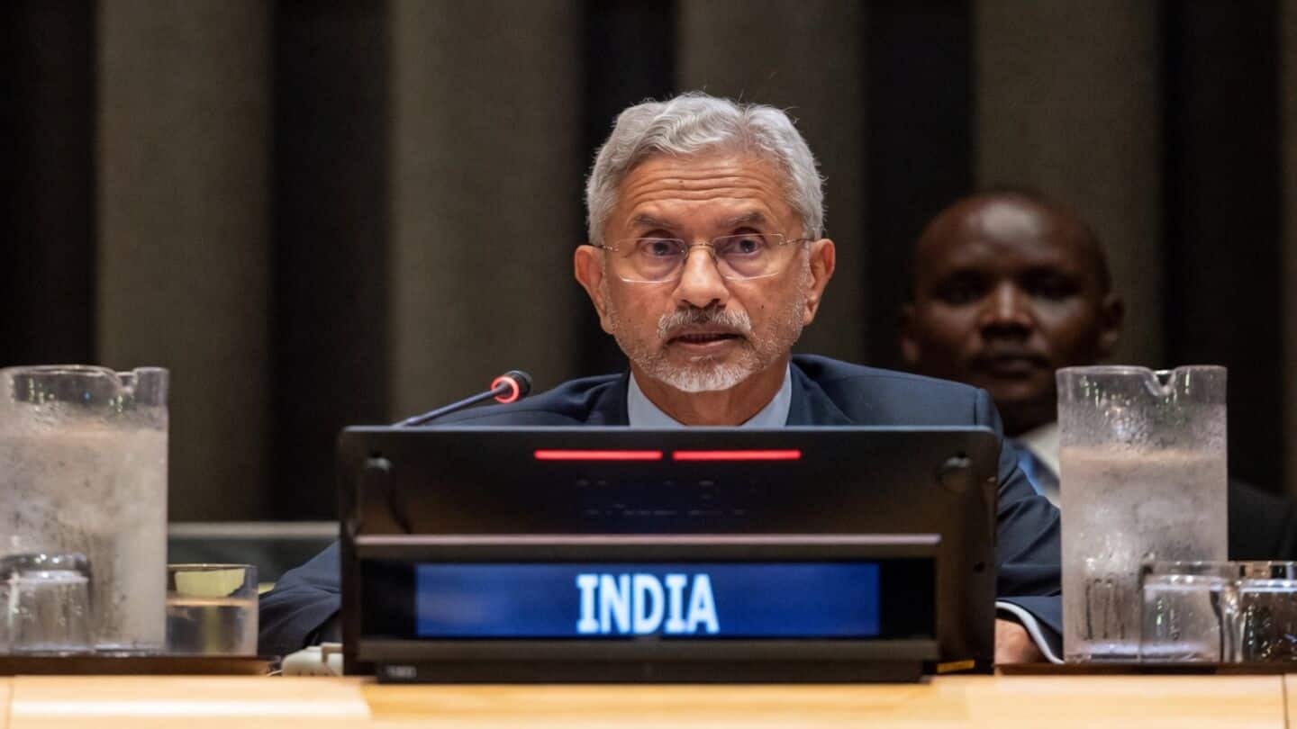 S. Jaishankar tells UN ship attacks rising, urges cooperation
