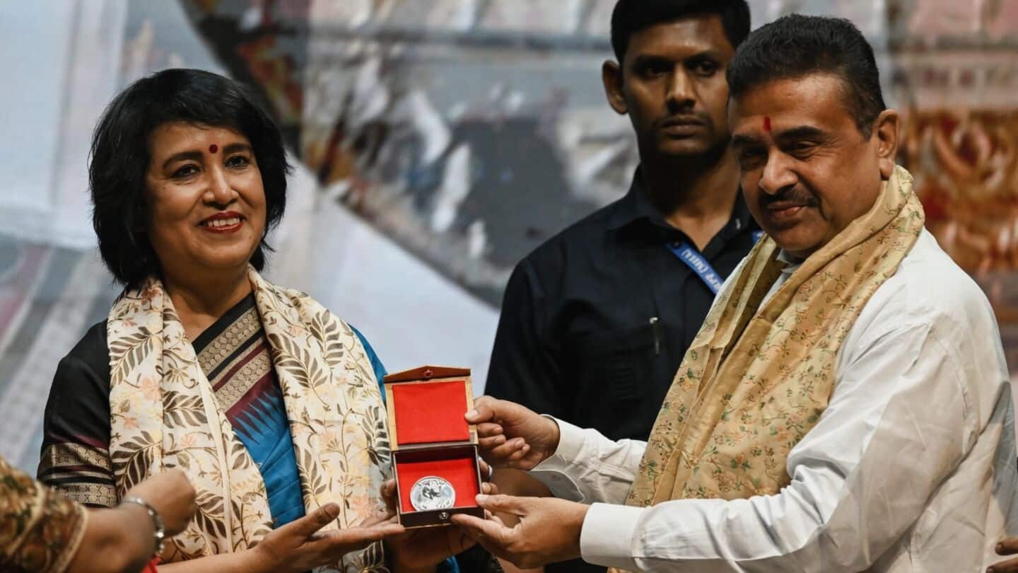 Taslima Nasrin returns to Kolkata after 19 years, BJP hails