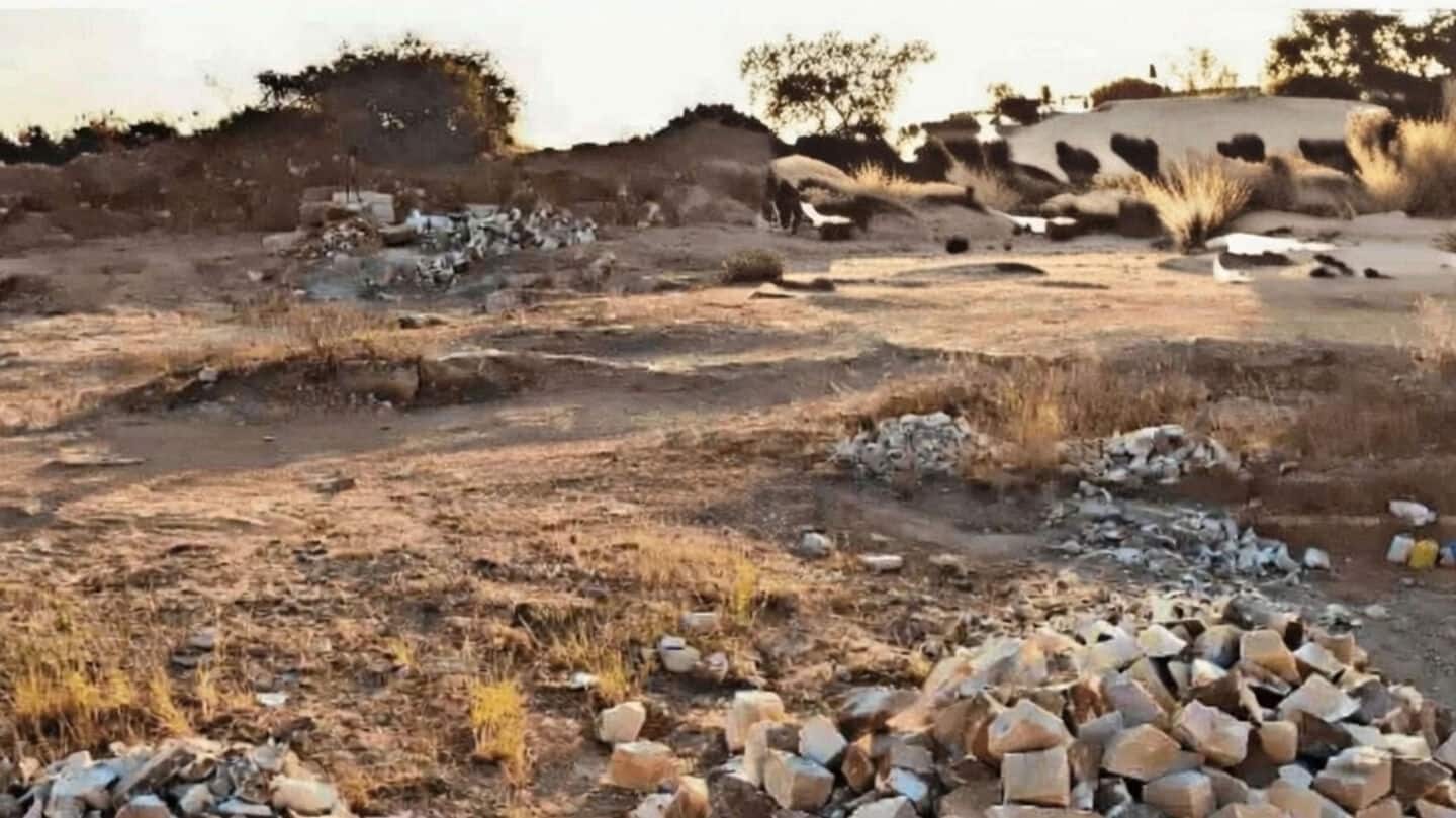 Ancient sites in Maharashtra destroyed by illegal mining