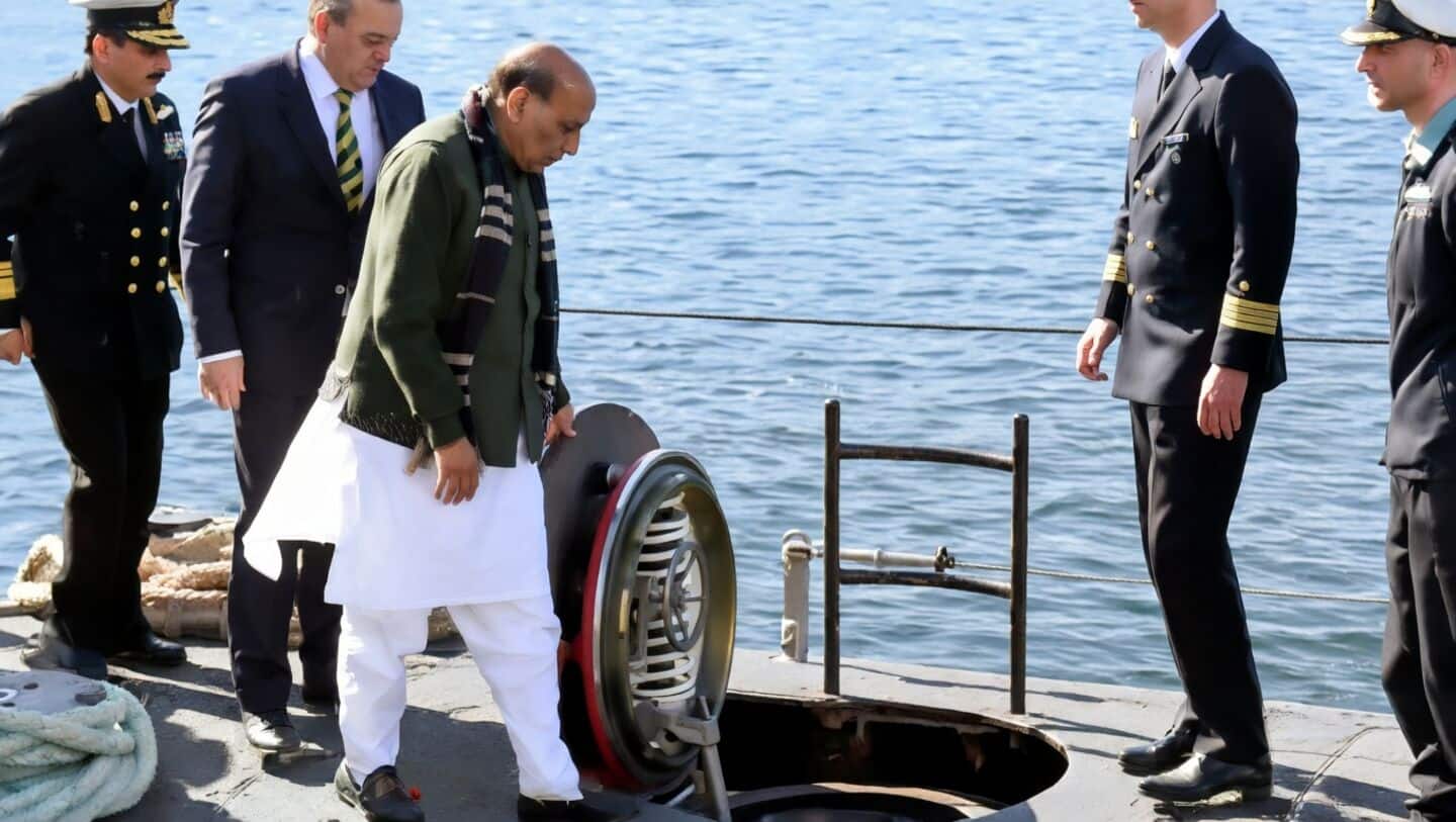 Rajnath Singh visits Germany to pursue joint defense technology development