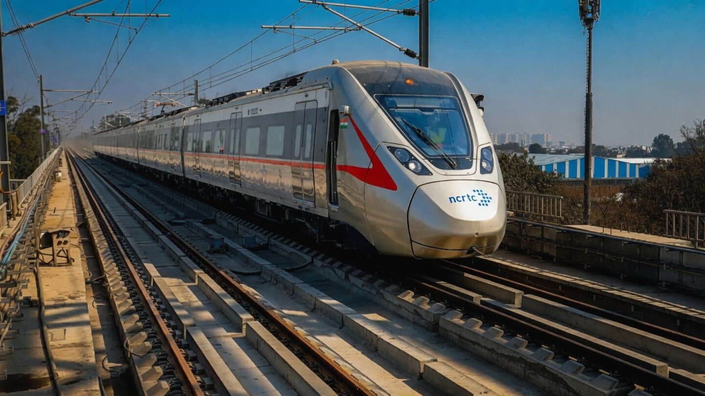 Namo Bharat running every 8 minutes between Delhi and Meerut