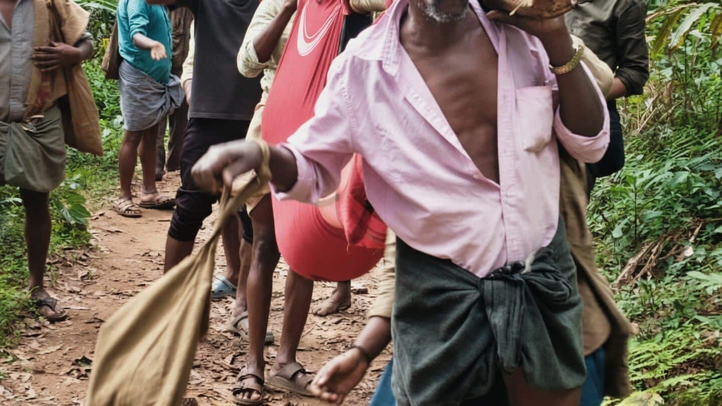 Edamalakkudy villagers carry 33-year-old Ajay 7km on stretcher 5th time
