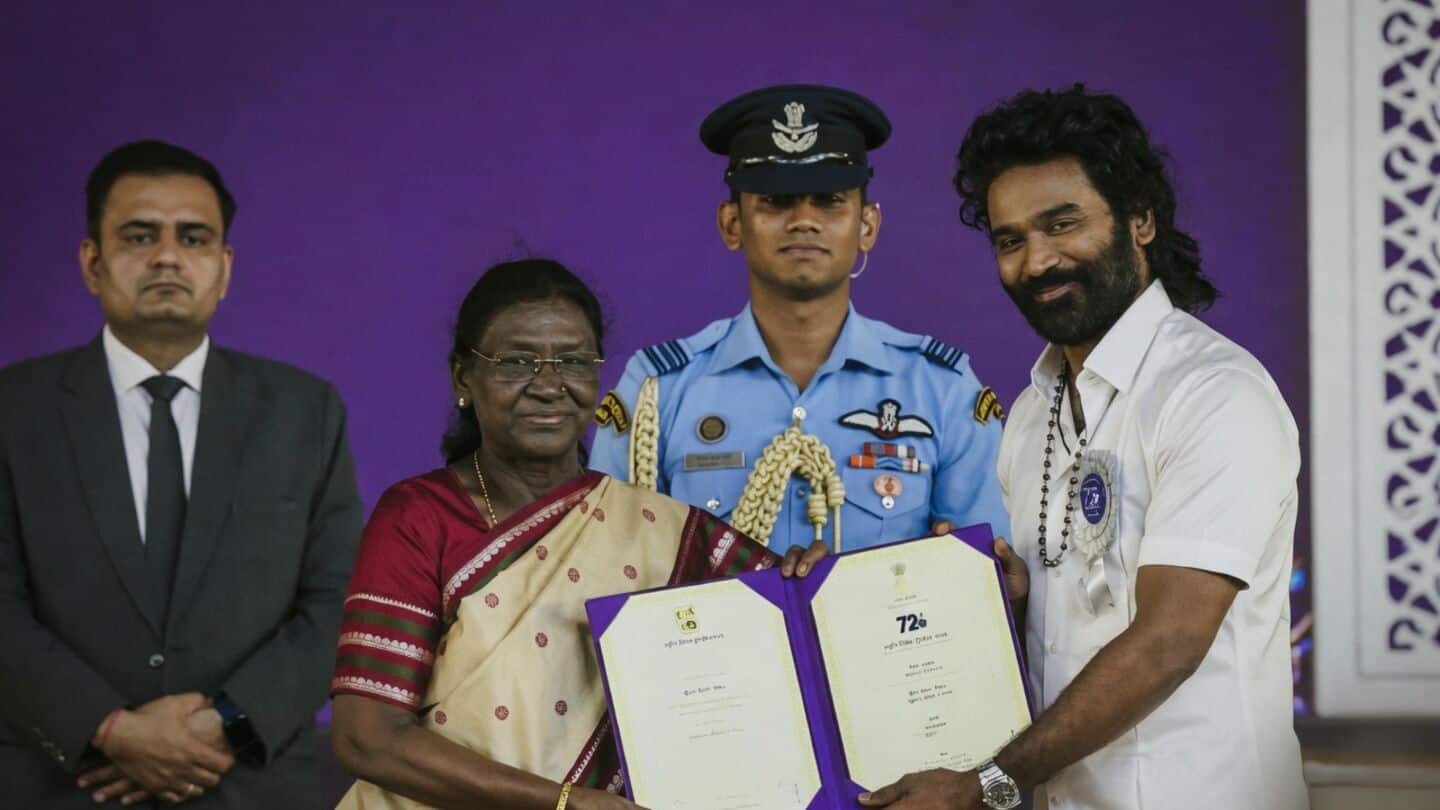 Dhanush receives special mention for 'Captain Miller' at National Awards