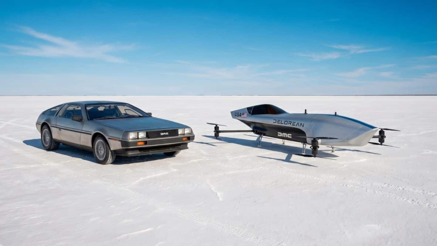 DeLorean joins 'Airspeeder International Series' as 1st American constructor