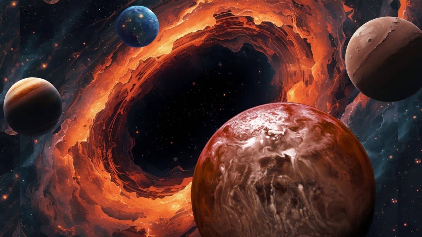Scientists find active galactic nuclei could create millions of planets