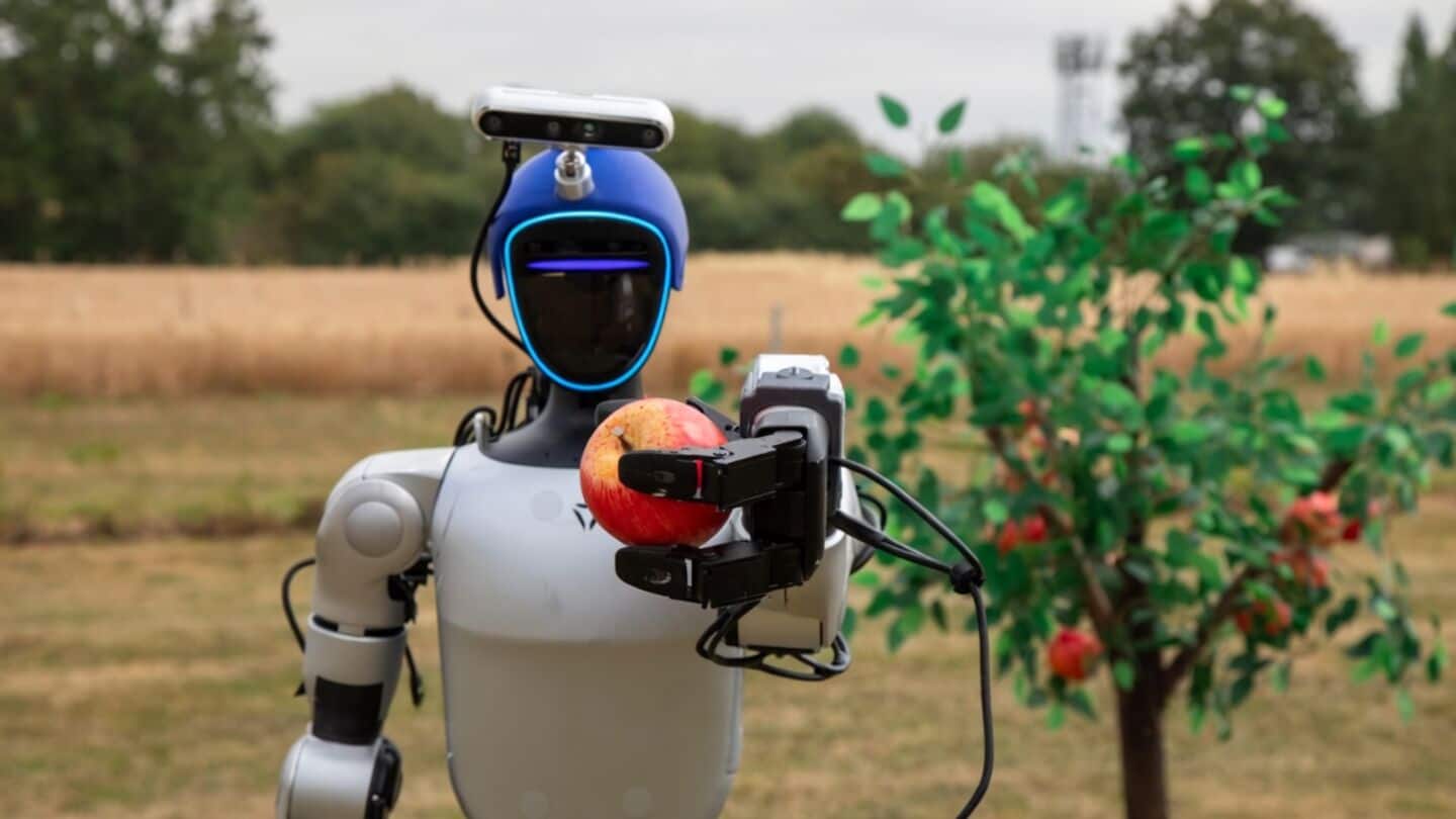 Harper Adams researchers design humanoid robots for multitasking farm work