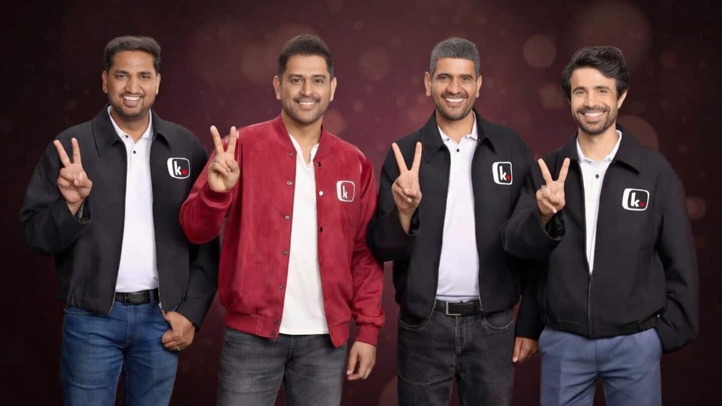 MS Dhoni invests in Kuku, becomes Kuku TV ambassador