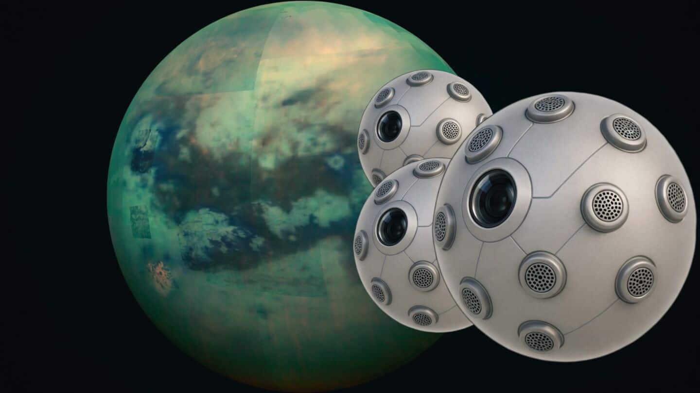 NASA NIAC funds spherical SPARK aerobots to explore Titan caves