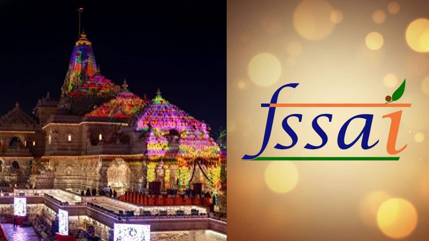 Ayodhya Ram Temple to receive FSSAI Eat Right Place recognition