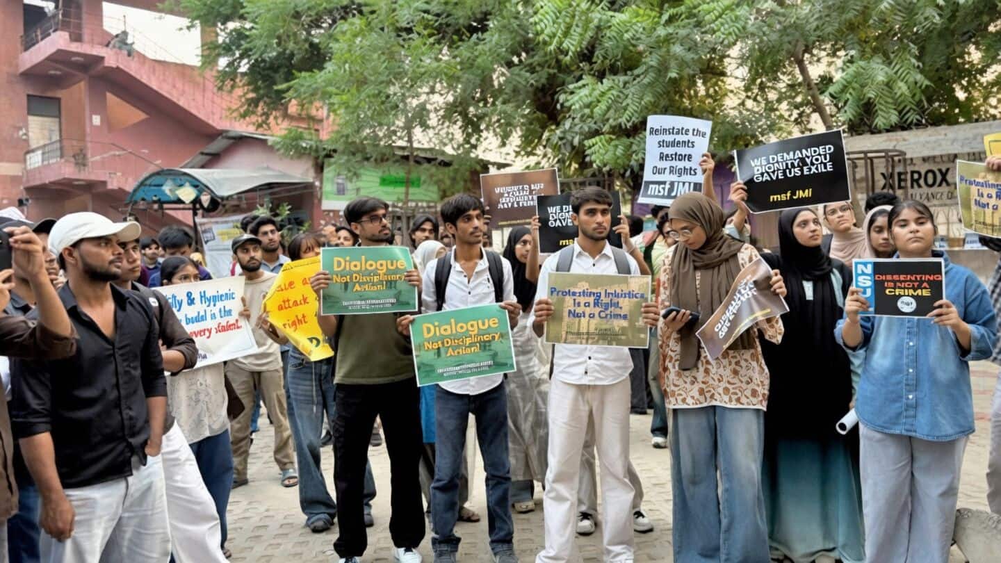 Jamia Millia Islamia women served eviction notices after food protest