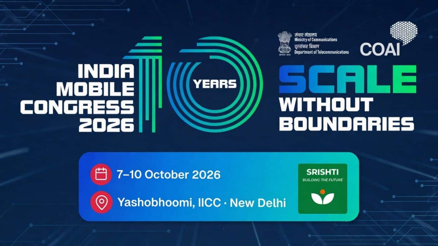 IMC 2026 New Delhi October 7-10 theme Scale Without Boundaries
