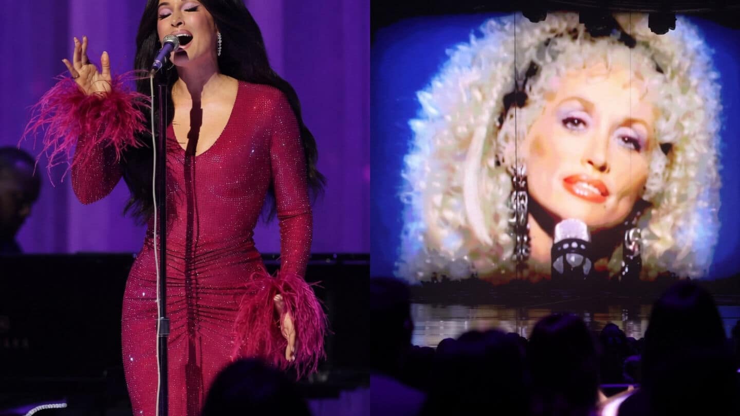 Musgraves pays tribute to Parton at VMAs after video message
