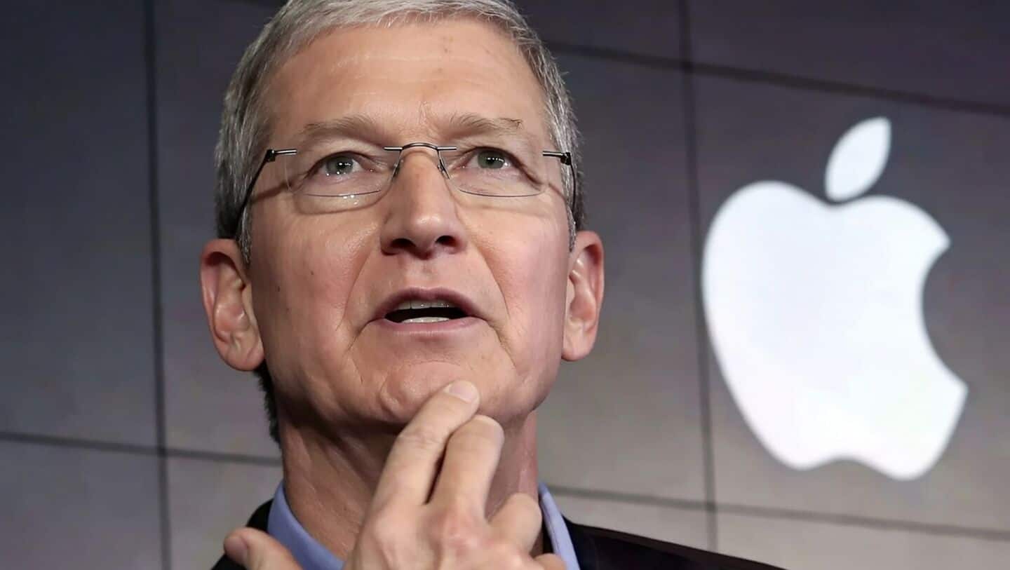 Tim Cook executive chairman and global ambassador, John Ternus CEO