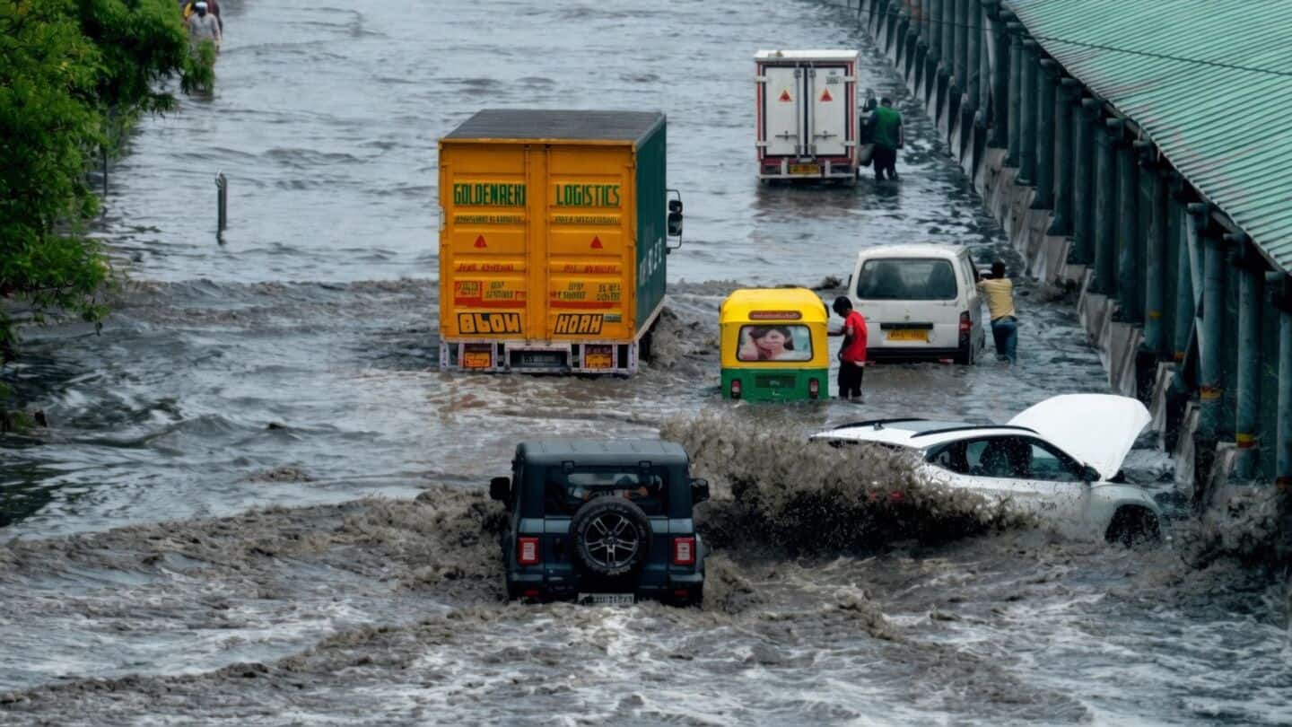 IMD orange alert: Delhi and Gurugram hit by serious downpour