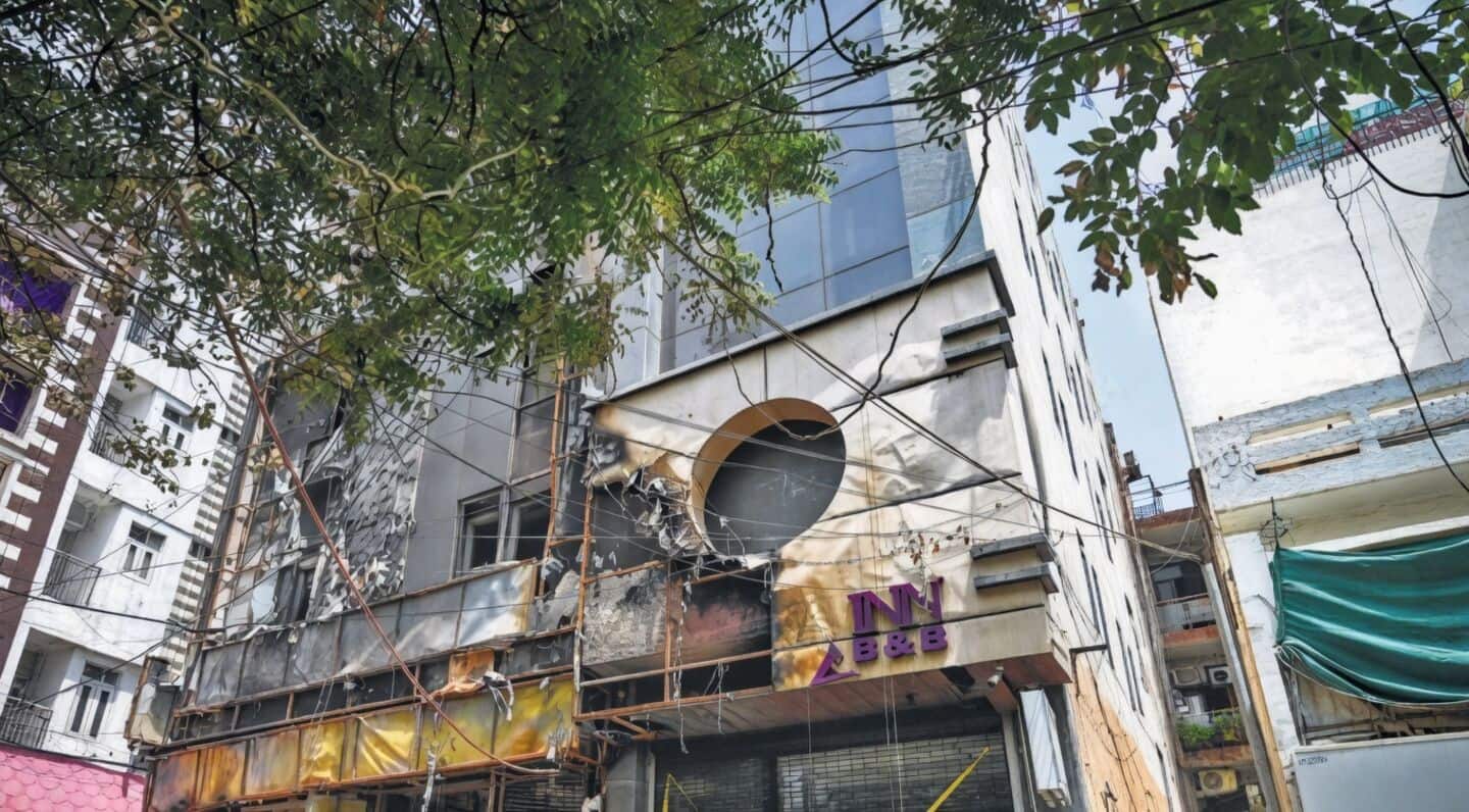 Delhi seals 126 buildings after Hauz Rani fire killed 22
