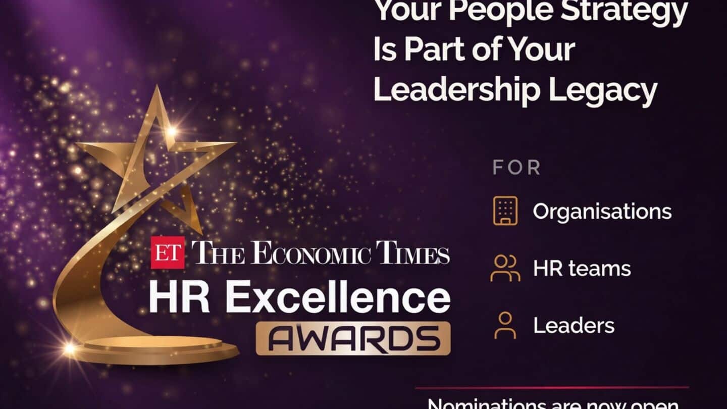 The Economic Times HR Excellence Awards 2027 salute HR teams