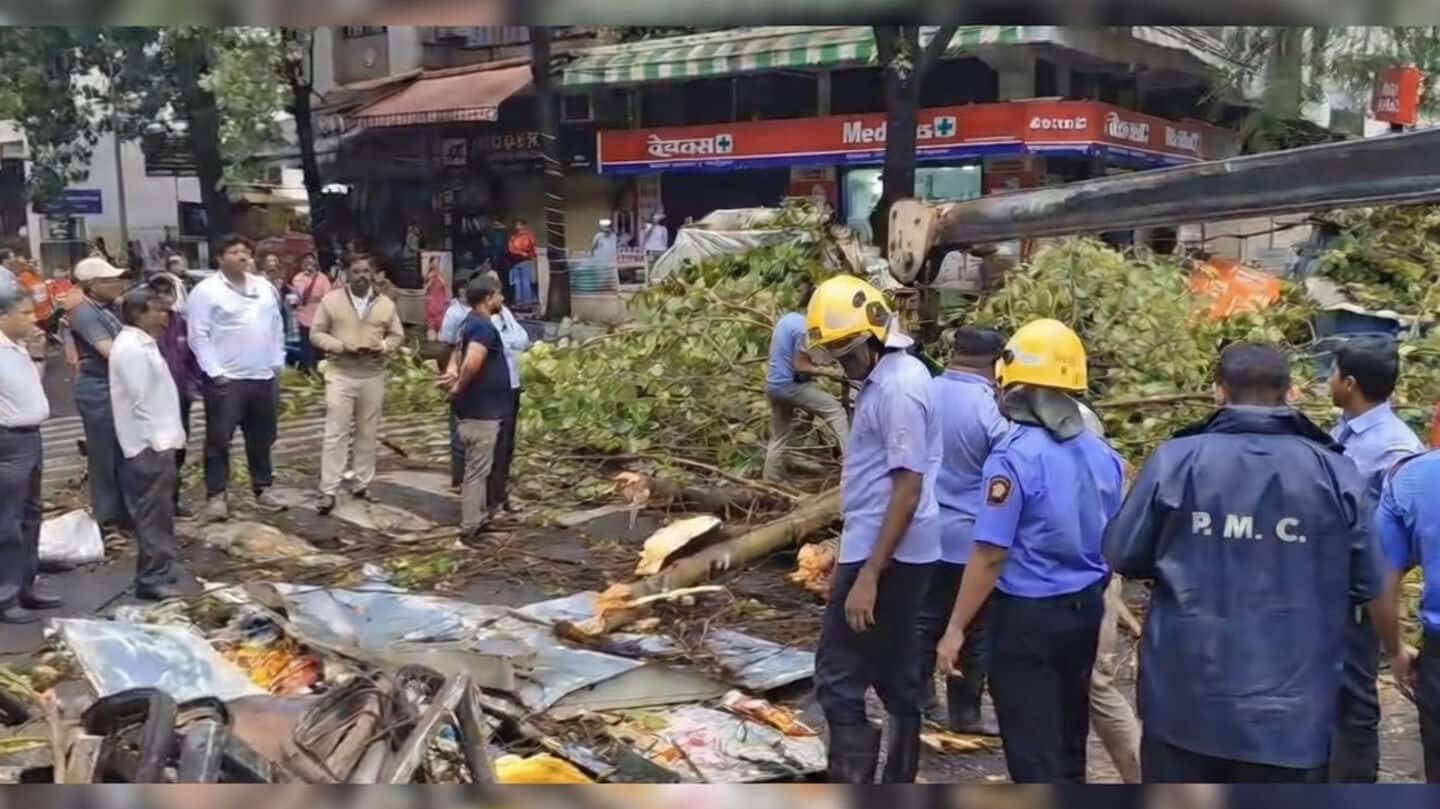 Pune flower seller Ranjana Navnath Giri killed by peepal tree