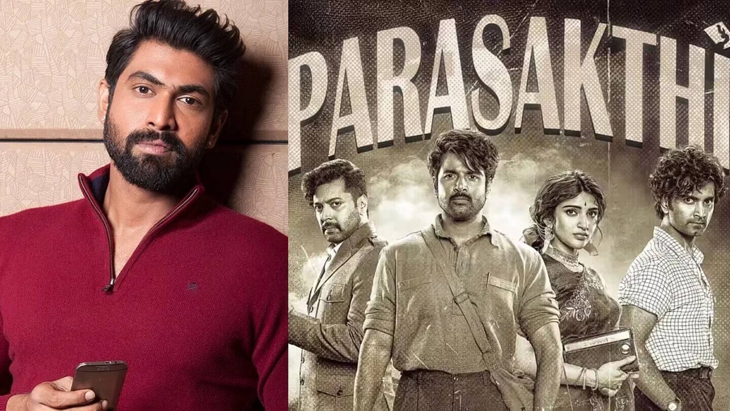 Rana Daggubati joins Sivakarthikeyan in Sudha Kongara's 'Parasakthi'