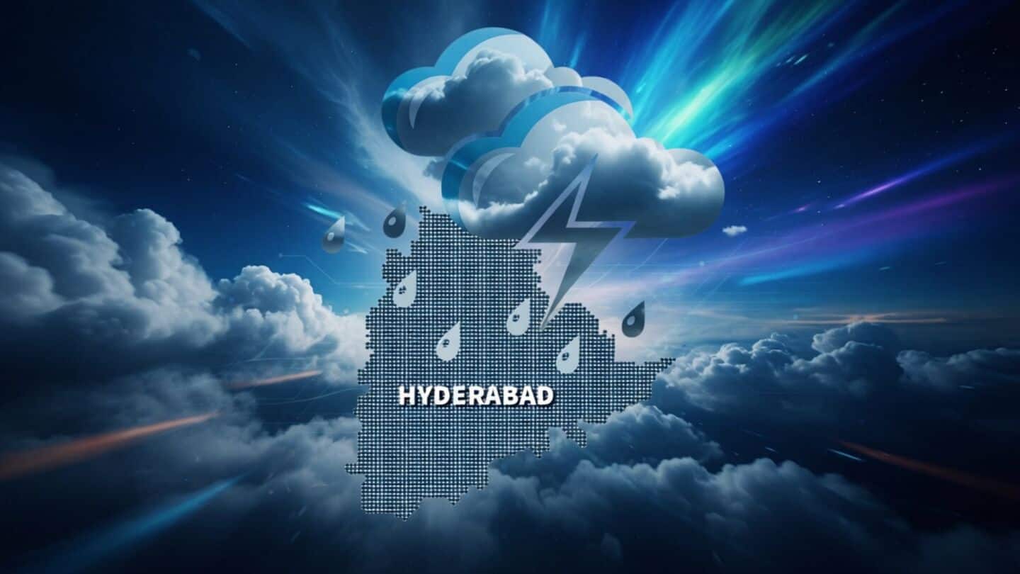Heavy evening rain disrupts Hyderabad commuters, cools city after heat