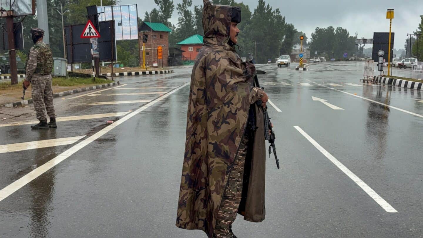 Security forces arrest 8 terror suspects, seize weapons in J&K