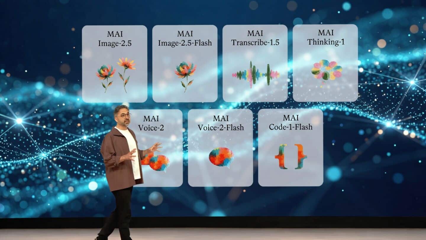 Microsoft unveils 7 AI models at Build conference, MAI-Thinking-1 35B