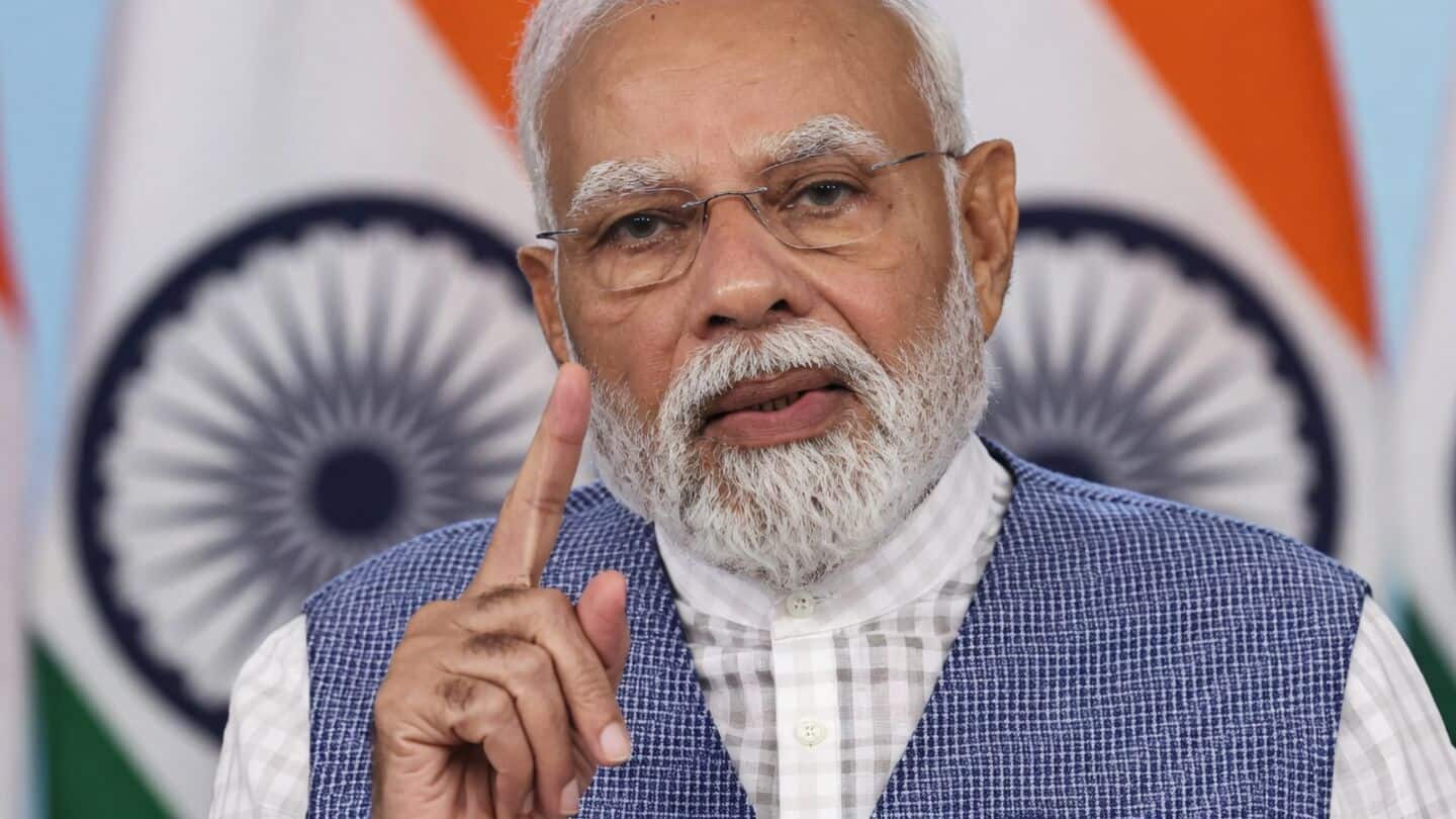 Modi on Kargil Diwas praises soldiers, touts local defense tech