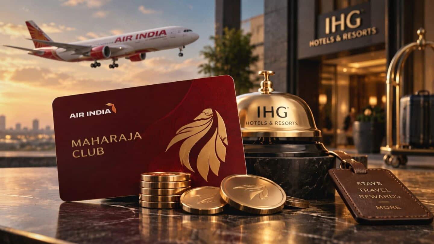 Air India and IHG award 2 Maharaja Points per $1
