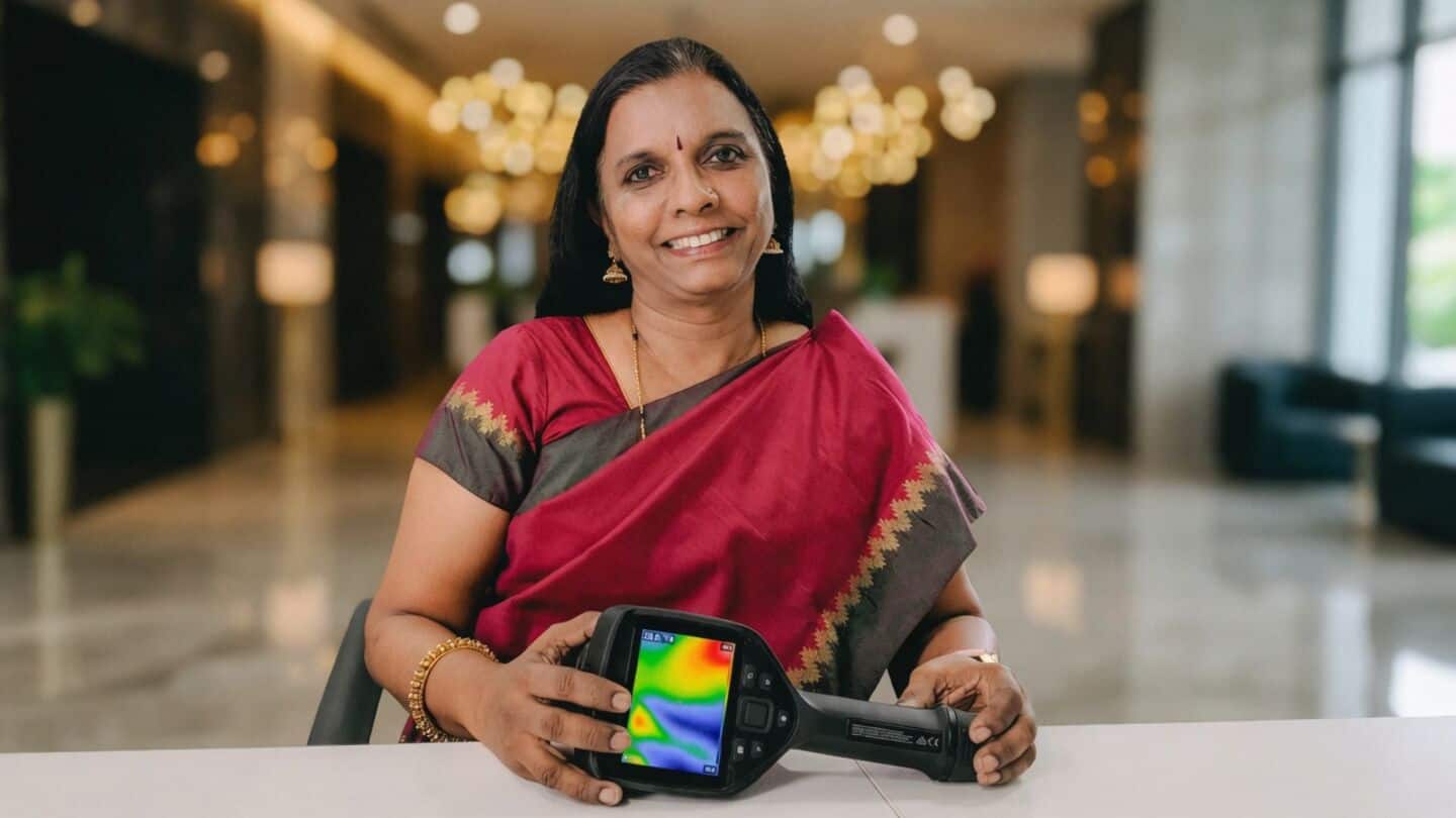 Dr. Geetha Manjunath co-founded NIRAMAI to expand breast cancer screening