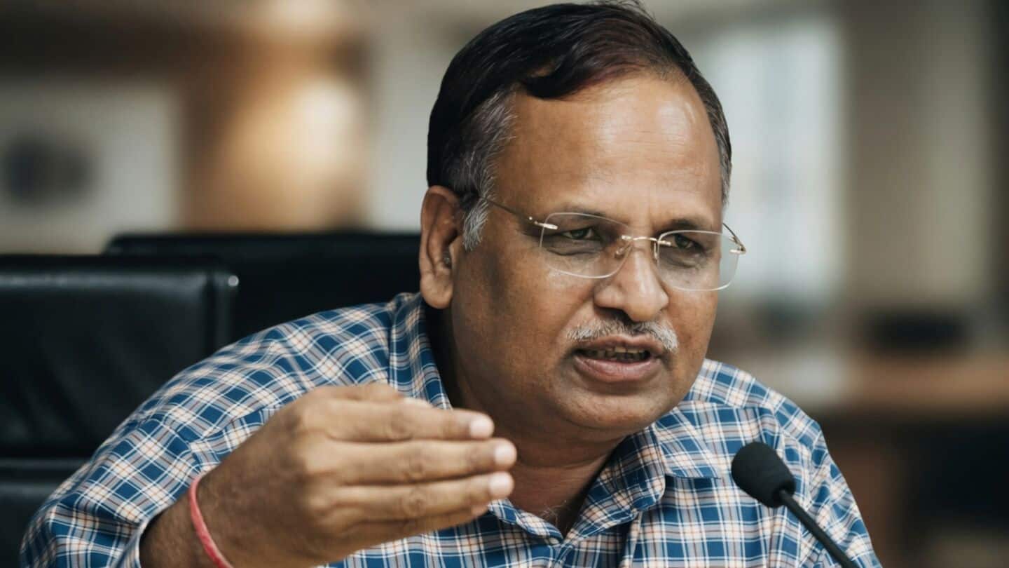 Former Delhi minister Satyendar Jain arrested in alleged classroom corruption