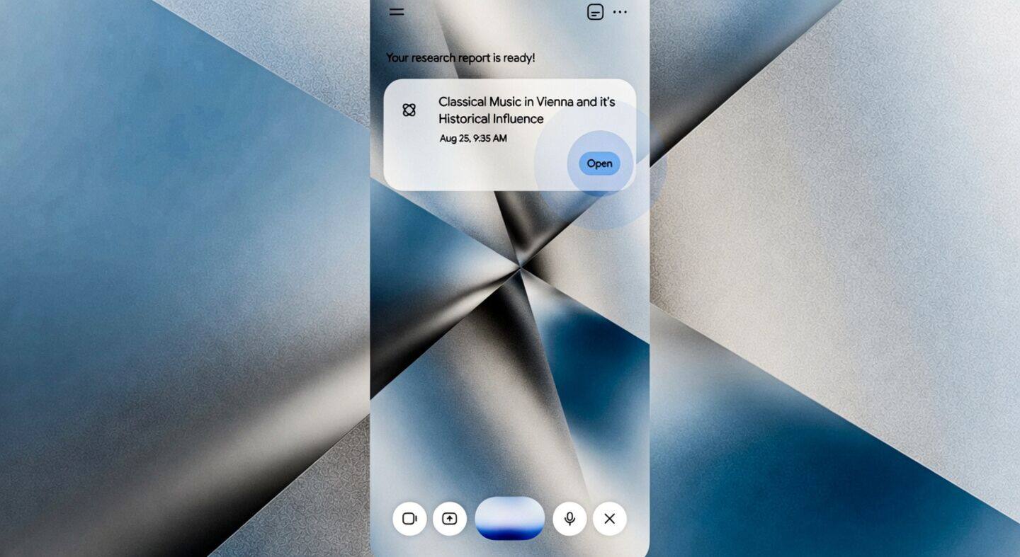 Google brings 'Deep research' voice reports and smarter study notebooks